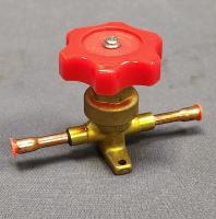 Клапан запорный KM-1/4ODF, пайка 