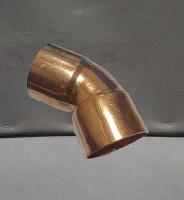 Отвод медный 35 мм (45 градусов) однораструбный