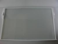 Полка стекло с обрамлением