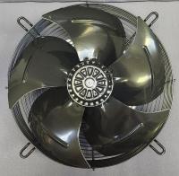 Вентилятор 4E-350 (220В) в сборе с крыльчаткой и решеткой