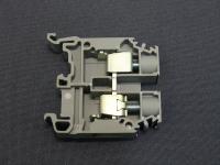 Клемма винтовая 10 мм.кв., серый M 10/10