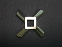 Нож для электромясорубки BORK, ZELMER (6108208A), Флора, внутр. квадрат 8,5 мм, внешн. D=19mm