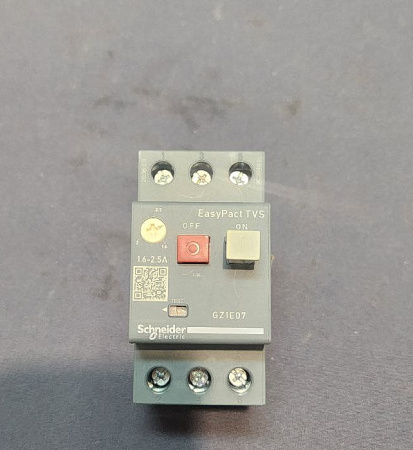 Выключатель автомат. 1,6-2,5A с регулир. тепловой защитой тип GZ1 E