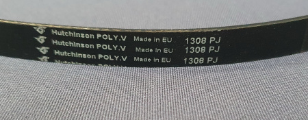 Ремень 1308 J5 EPJ 5V Optibelt 1260мм черный, белая надпись