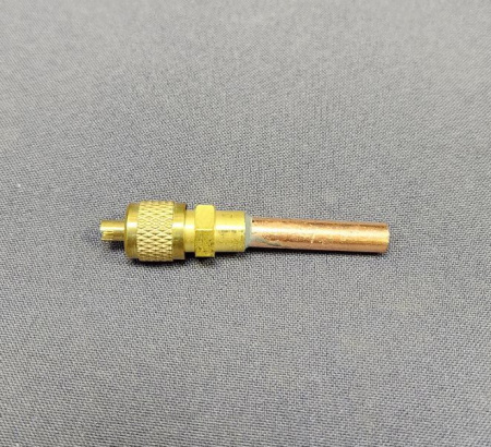 Клапан Шредера BC-AV-04SL с трубкой 30 мм толщ. стенки 0,6 мм