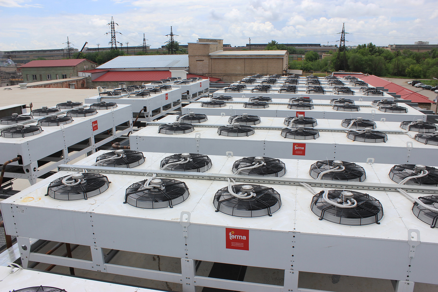 Проектирование систем кондиционирования и холодоснабжения, производство, поставка, проведение монтажных и пусконаладочных работ холодильного оборудования на «Волжском мясокомбинате»