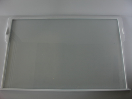 Полка стекло с обрамлением