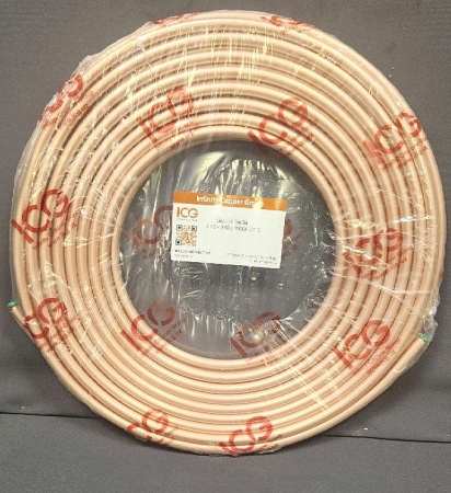 Труба медная 3/8"×0,81 (бухта 15м)