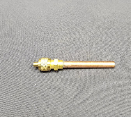 Клапан Шредера 6мм *0,8 мм трубкой 50 мм