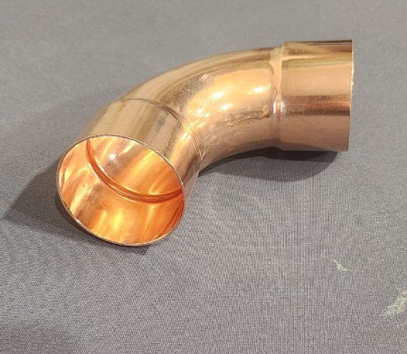 Отвод медный 3 1/8 90 