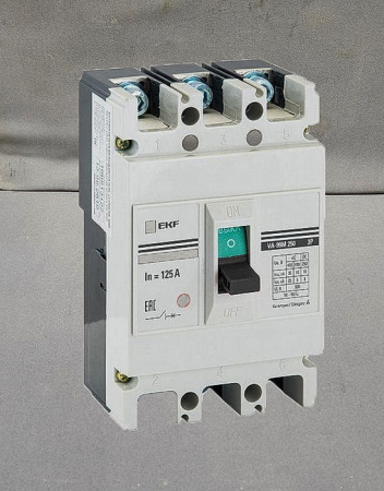 Выключатель автомат. 3-пол 100/125А серия ВА-99М 35кА PROxima