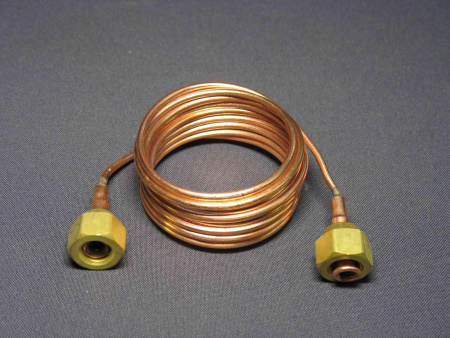 Трубка капиллярная СТ-1500М с гайками 1,5 м