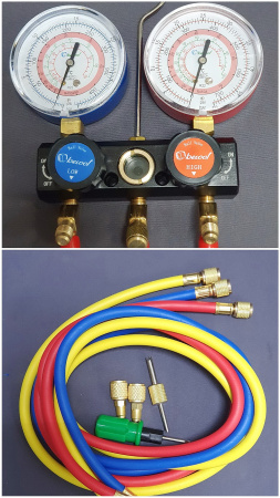 Станция манометрическая в кейсе BC-PREMIUM M2 Becool (R22, R410)