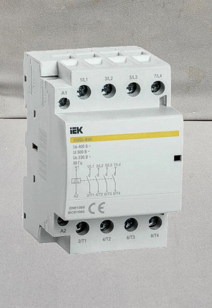 Контактор модульный КМ63-40M АС/DC