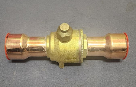 Вентиль шаровый HBC-67A, полнопроходной, 2-5/8", пайка