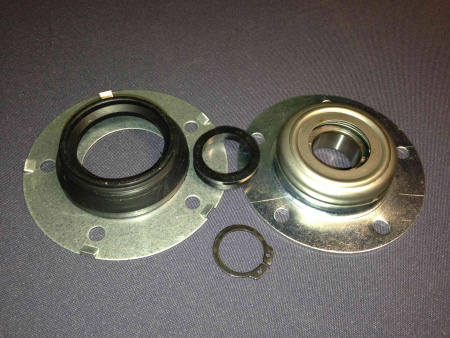 Суппорт в сборе (со стороны шкива, 6204+сальн,+про