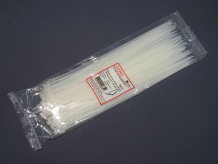 Хомут кабельный полиамид 3,6х290 мм стандартный 6.6 (-40С+85С) белый (упак.100шт.)