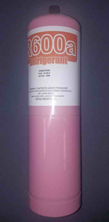 Изобутан R-600А однораз. баллон 420 г с клапаном шредера 