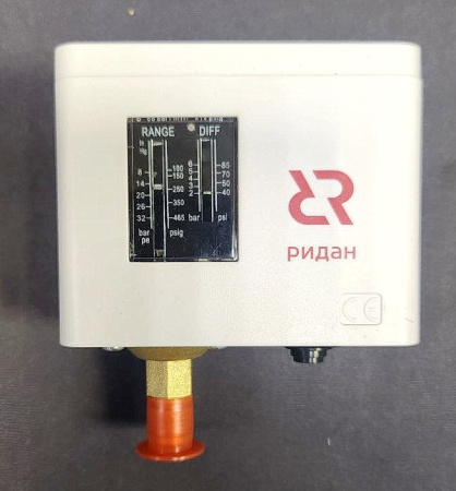 Реле давления KP 5 1/4" (5-30 бар) отбортовка (авт) РИДАН