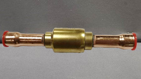 Клапан обратный NRV 12S прямоточный, 1/2" Ридан