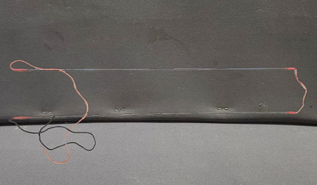 ТЭН для DD6/352A - type B, L=1310 мм ( греющая часть L-1210мм), 1.2 KW с перемычкой