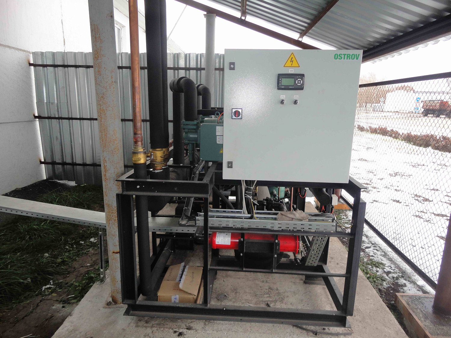 Оснащение системой промышленного кондиционирования склада хранения куриного яйца «Птицефабрики Челябинская»