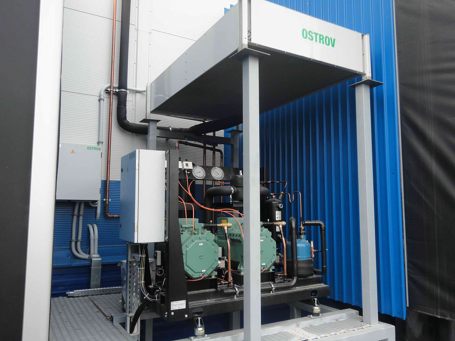 Проектирование, поставка, монтажные и пусконаладочные работы холодильного оборудования камер хранения медикаментов НПК Катрен